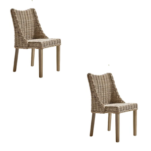 Silla de comedor de mimbre con respaldo alto Buena Fabricación al mejor precio hecha a mano de Java Central Indonesia uso directo - Product Image 4