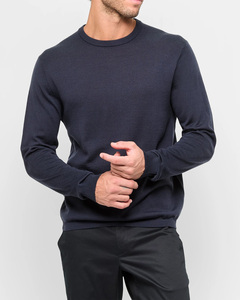 Pull-over en tricot de haute qualité pour hommes 100% coton doux hiver avec logo personnalisé et conception d'impression numérique - Product Image 6