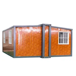 2022 Supplier Customized Prefabricated Home New Design Luxury 2 Bedroom Prefab Flat Pack Container House