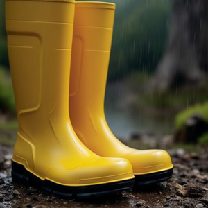Bottes de sécurité jaunes Work It taille 43 S5 EN ISO 20345:2022 S5 SR FO LG PVC - Product Image 3