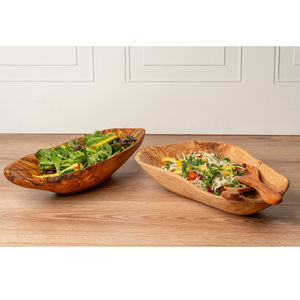 Bol à fruits décoratif en bois pour pâte dernière conception fantaisie fabrication bol à pâte en bois massif d'acacia personnalisé bol à salade taille personnalisée - Product Image 5