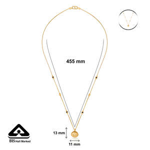 Mangalsutra élégant Rooted Glow pour mariage - Product Image 6