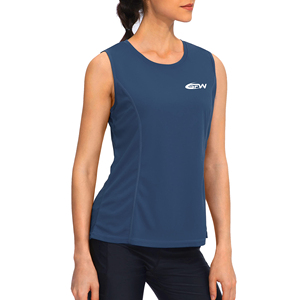 OEM Custom Plus Size <b>Women's</b> Gym <b>Singlet</b> Breathable Spandex/Polyester Woven Summer Tank Top Solid Print Pattern Quick Dry Hip - Product Image 1