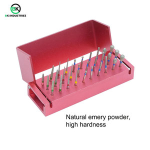 Kit de Fresas Dentales Universales para Cirugía Oral de Precisión, Kit de Fresas Quirúrgicas Dentales Duraderas para Uso de Alta y Baja Velocidad - Product Image 3