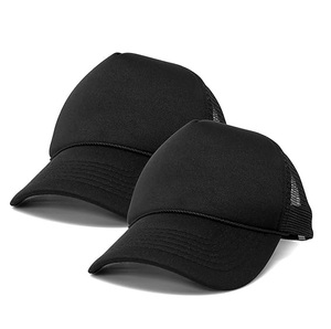 Gorras de camionero de diseño personalizado hechas por profesionales Sombreros 5 paneles Protección solar Ajustable Casual Deportes al aire libre Gorras de camionero - Product Image 3