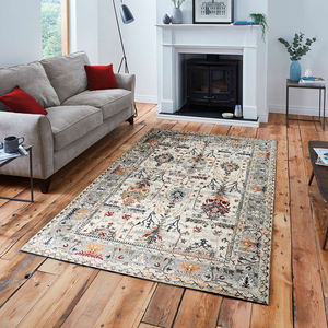 Adiva, alfombra turca hecha a máquina, lavable, con respaldo de algodón, antideslizante, exportación al por mayor de Gaziantep para uso doméstico - Product Image 3