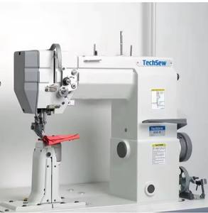 NOUVELLE Machine à coudre industrielle Tech-sew 830 à lit vertical avec alimentation par rouleaux, table et moteur - Product Image 3
