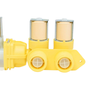 Vanne d'entrée d'eau électrique en plastique de remplacement pour pièces de machine à laver - 220V/110V - Product Image 3