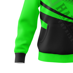 Sweats à capuche confortables de meilleure qualité pour hommes à manches longues, couleur et taille personnalisées en tissu uni, sweats à capuche à usage régulier - Product Image 3