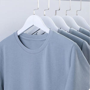 Venta al por mayor de verano de moda de los hombres camiseta personalizable 3D Puff impresión Logo 100% algodón de punto - Product Image 2