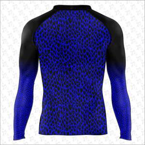 Chemise de compression imprimée personnalisée à manches longues pour le surf et le sport Protège-éruption en polyester à sublimation avec logo personnalisé pour hommes - Product Image 4
