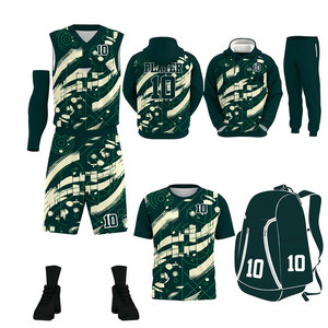 Uniforme de Baloncesto Ligero Hecho de Poliéster con Bolsas, Uniforme de Baloncesto Profesional con Bolsas - Product Image 1