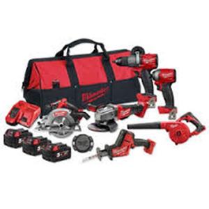 MEILLEURE QUALITÉ Nouveau M18KIT1 Kit sans fil 18V de 15 pièces avec 5 batteries de 5,0 Ah - Product Image 1