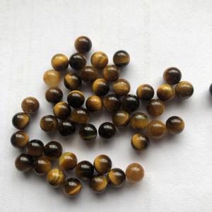 7mm Natural Tiger Eye Smooth Round <b>Ball</b> Sphere Undrilled Gemstones Shop Online From Wholesale Manufacturer Handmade Jewelry Buy - Product Image 2
