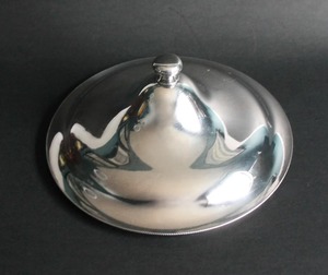 Casserole élégante en métal argenté avec couvercle et poignées pour servir les plats chauds, le curry, le riz, les sauces et la cuisine à domicile - Product Image 4