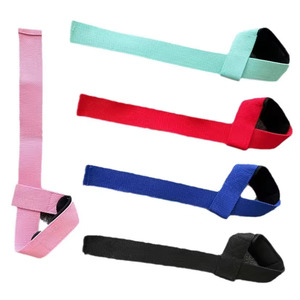 Bandes de poignet en coton de haute qualité avec logo personnalisé, équipement de sécurité pour la musculation en salle de sport, haltérophilie, sangles d'entraînement en gros - Product Image 5