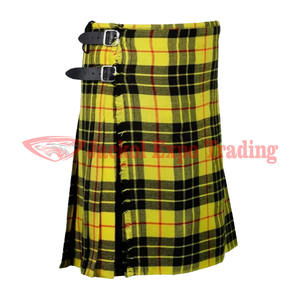 Highland Traditional Macleod of Lewis Tartan 8 Yard Kilt Tamaño personalizado Hecho a mano Fagot Tartan Kilts para hombres Estilo escocés - Product Image 2