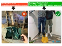 Plastic koffiezakjes voor het plukken van fruit, tuinplanten, appels, bosbessen, kersen en aardbeien, met handvatten voor het plukken van producten.