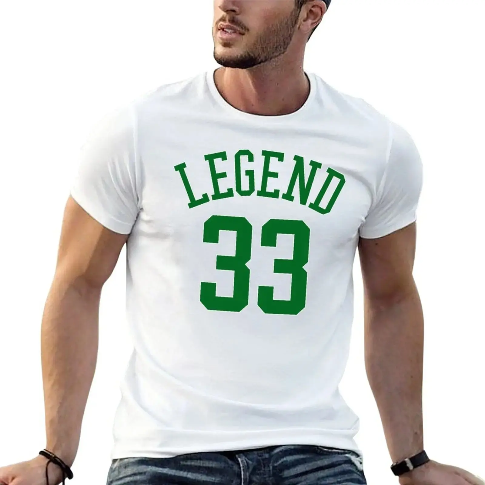 Retro Larry 'legenbird kuş Jersey T-Shirt bluz çabuk kuruyan gömlek erkekler 60 renkler boy artı boyutu T shirt özel tişört