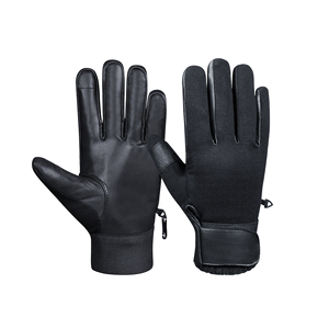 ถุงมือหนังมอเตอร์ไซค์ถุงมือตัดและกันความร้อนสำหรับนักปั่นมืออาชีพถุงมือสำหรับทุกฤดู - Product Image 1