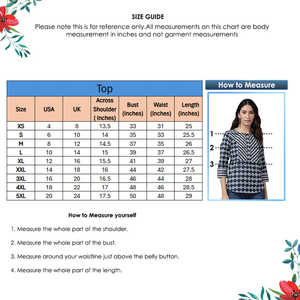 Haut en coton imprimé fleuri pour femmes brodé col asymétrique tenue de fête formelle pour la saison d'automne tailles XS et XL couleur bleue - Product Image 3