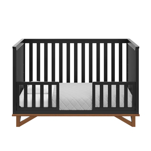 Muebles para bebés y niños pequeños Habitaciones para bebés Cuna convertible Niños Cama de bebé de madera para niños de jardín de infantes - Product Image 2