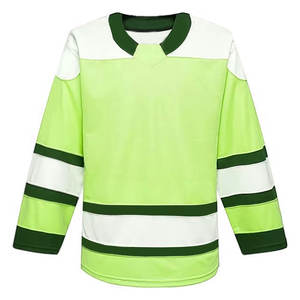 Maillot de Hockey sur Glace Entièrement Personnalisé Fabriqué au Pakistan, Brodé par Sublimation, Anti-UV, Séchage Rapide, Respirant, pour Entraînement d'Équipe - Vente en Gros - Product Image 1
