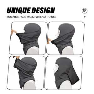 Pasamontañas Profesional de Alta Calidad para Motociclismo y Ciclismo, Cortavientos, a la Moda, Color Personalizado con Talla, Pasamontañas para Carreras - Product Image 5