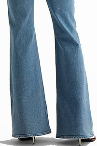 Pantalones vaqueros transpirables de talla grande para mujer, cómodos pantalones de mezclilla de algodón con bolsillos de estilo Cargo, pantalones largos para mujer Oem - Product Image 4