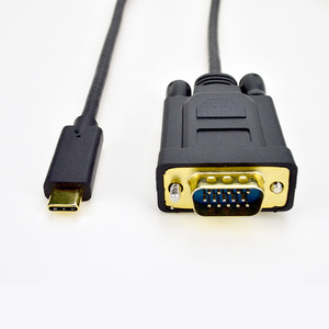 <span class=keywords><strong>Cable</strong></span> Adaptador convertidor macho a <span class=keywords><strong>VGA</strong></span>, <span class=keywords><strong>Thunderbolt</strong></span> 3 tipo C a <span class=keywords><strong>VGA</strong></span> - Product Image 4