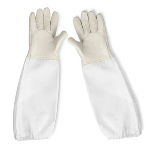 Wholesale Beekeeper Gloves Ventilated Apiculture Beekeeper Prevent Bee Hive <b>Tools</b> Beekeeping Bee Gloves - Product Image 5