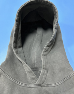 Ropa de calle lavada con ácido, marca de ropa personalizada en blanco, Sudadera con capucha de gran tamaño 480GSM, 100% algodón, Sudadera con capucha lavada de felpa francesa - Product Image 4