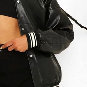 Chaqueta de Satén para Mujer, Prenda Exterior Elegante, Material Ligero y Brillante, Perfecta para Venta en Línea - Product Image 5