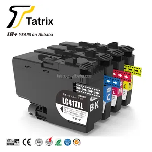 Tatrix LC417 LC417XL cartouche d'encre d'imprimante couleur Compatible Premium pour Brother HL-J7010CDW MFC-J5800CDW MFC-J7600CDW
