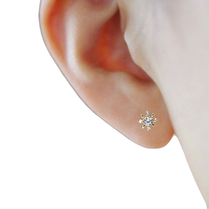 ต่างหูพลอยบุษราคัมสีขาวสำหรับผู้หญิงเครื่องประดับเงินสไตล์ Boho 925ต่างหูแฮนด์เมดมาแรงจากเงินสเตอร์ลิง - Product Image 1