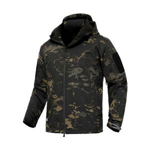 Veste tactique à capuche Softshell durable et de meilleure qualité, logo et couleur personnalisés - Product Image 4