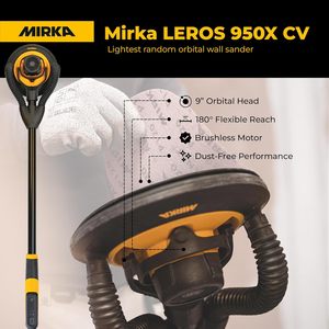 Nouvelle Offre sur le Système de Ponçage Lisseur Girafe Mirka Leros 950CV 225mm - Product Image 3
