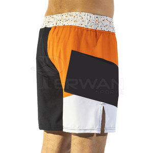 Concevez votre propre short MMA/boxe-Séchage rapide Respirant Couleurs personnalisables pour hommes Logo Spandex/Polyester Matériel Meilleure vente - Product Image 4