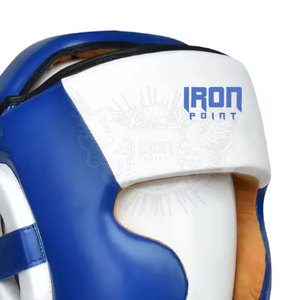 Protège-tête en cuir de qualité supérieure pour l'entraînement de boxe-Options personnalisables confortables et respirantes - Product Image 4