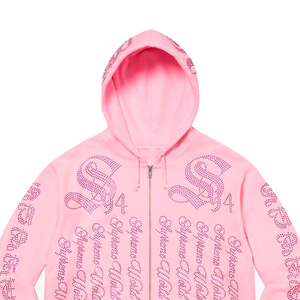 Sweat à capuche unisexe personnalisé de haute qualité, grande taille, noir, lourd pour l'hiver, orné de strass, motif uni, meilleur prix - Product Image 2