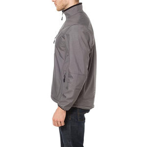 Chaqueta Softshell de la mejor calidad para hombre, estilo ajustable, variedad exigible, chaqueta Softshell de etiqueta personalizada para hombre, servicio OEM - Product Image 3