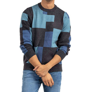 Suéter de Punto para Hombre, Corte Regular, con Tejido Cálido para Uso Diario en la Oficina y Casual, Suéter de Hilo Suave para Hombre - Product Image 1