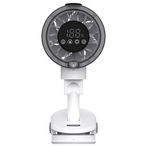 Ventilador Portátil con Clip, Batería de 7000 mAh, con Rociador de Niebla Fina y Luz RGB - Product Image 1