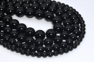Genuine Natural Black Obsidian Loose <b>Beads</b> Grade a Round Shape 6mm 8mm 10mm <b>Stone</b> <b>Beads</b> - Product Image 5