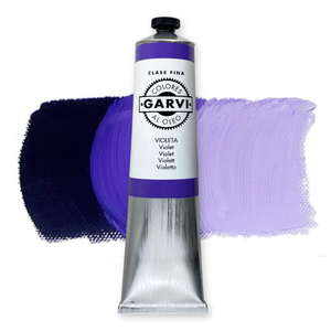 Pintura al Óleo Fina de Color Violeta de Alta Calidad GARVI, Pigmentada, 200 ml, para Arte, Manualidades, Lienzo y Papel - Product Image 1