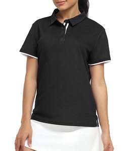 Verano informal para mujer para camisetas de polo Impreso personalizado 100% Algodón Ajuste suelto Mejor precio Mujeres para polo - Product Image 1