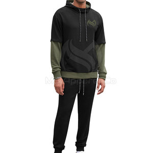 ชุดวอร์มผ้าฝ้ายมีฮู้ดระบายอากาศได้ดีเป็นมิตรกับสิ่งแวดล้อมชุดวอร์มผ้าฝ้าย100% ออกแบบโลโก้ได้ตามต้องการสำหรับฤดูหนาว - Product Image 2