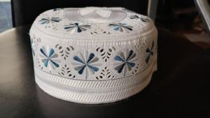 Gorra de oración musulmana de piedra y bordado de alta calidad para hombres de Bangladesh - Product Image 6