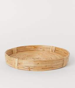 Plateau de service en rotin en osier de bambou naturel de haute qualité pour ustensiles de cuisine accessoires de maison et artisanat de décoration - Product Image 6