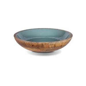 Bol en bois multicolore imprimé de feuilles pour servir un bol de fruits et de riz décoratif pour la vaisselle de cuisine utiliser des bols en bois - Product Image 5